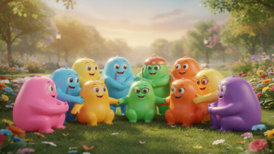 Barbapapa (série TV) : Un modèle d&rsquo;acceptation et de diversité pour les jeunes téléspectateurs