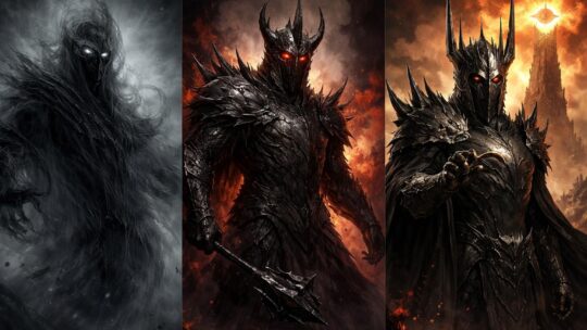 L&rsquo;évolution de Sauron : De l&rsquo;esprit maléfique à la menace emblématique