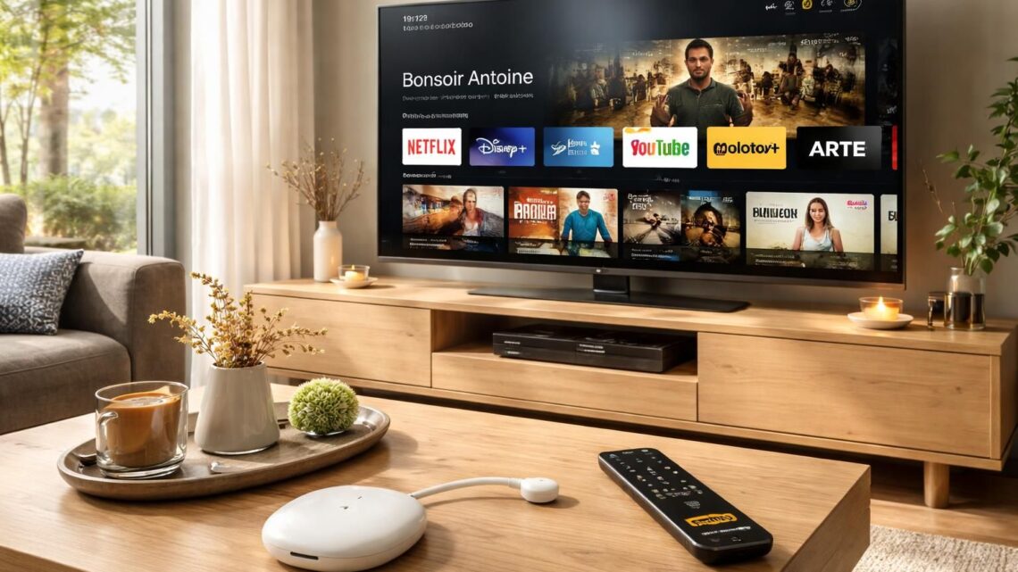 Molotov Chromecast et applications de streaming : une combinaison gagnante