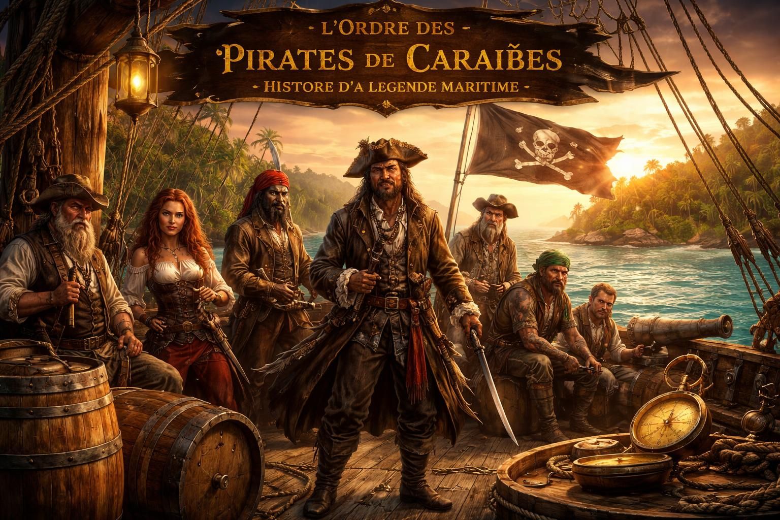 découvrez l'histoire fascinante de l'ordre des pirates des caraïbes, une légende maritime qui a marqué les océans et inspiré des générations d'aventuriers.