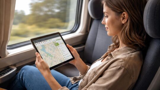 Sur tablette tactile, préparer du hors-ligne change tout pour les trajets