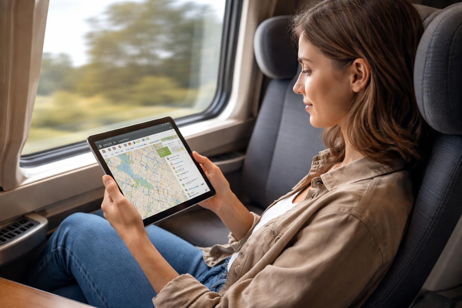 découvrez comment préparer vos contenus hors-ligne sur tablette tactile transforme vos trajets en moments productifs et agréables, même sans connexion internet.